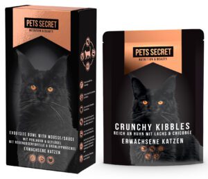 3D Packshots für Pet Secret 2 1060210 Katze Feuchtnahrung Cluster